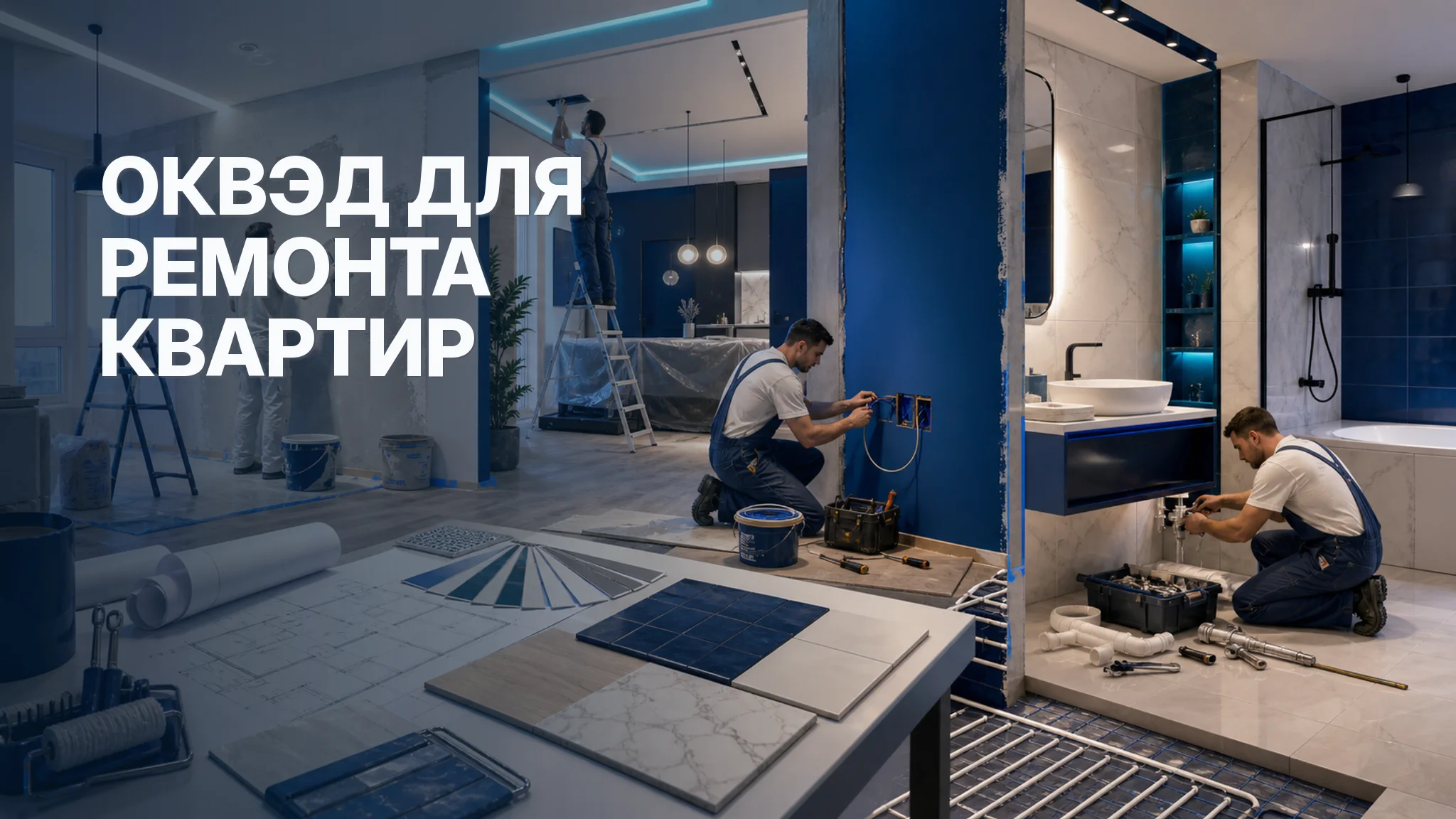 ОКВЭД для ремонта квартир: отделка, электрика и сантехника