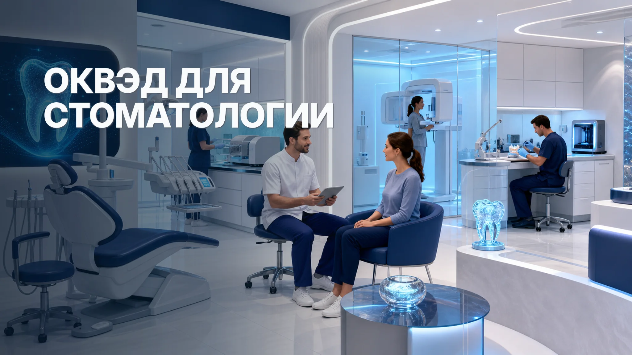 ОКВЭД для стоматологии: клиника, кабинет, рентген и смежные услуги